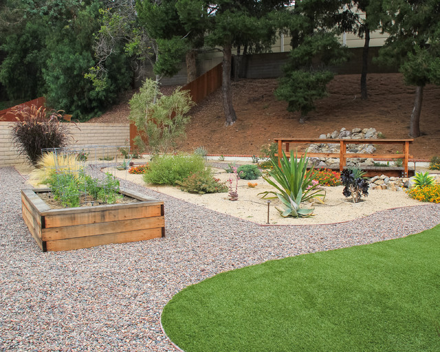 OC Green Award Winner Contemporary Garden Orange County by Land