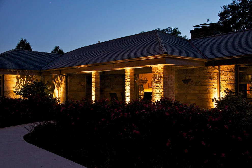 Omaha Home Landscape Omaha by Landscape Illuminations Houzz