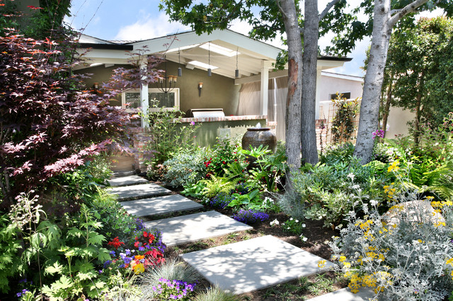 Orange County California Residential Landscape Design American Traditional Garden By Lee Ann Marienthal Gardens Houzz - Gardens In Orange County Ca