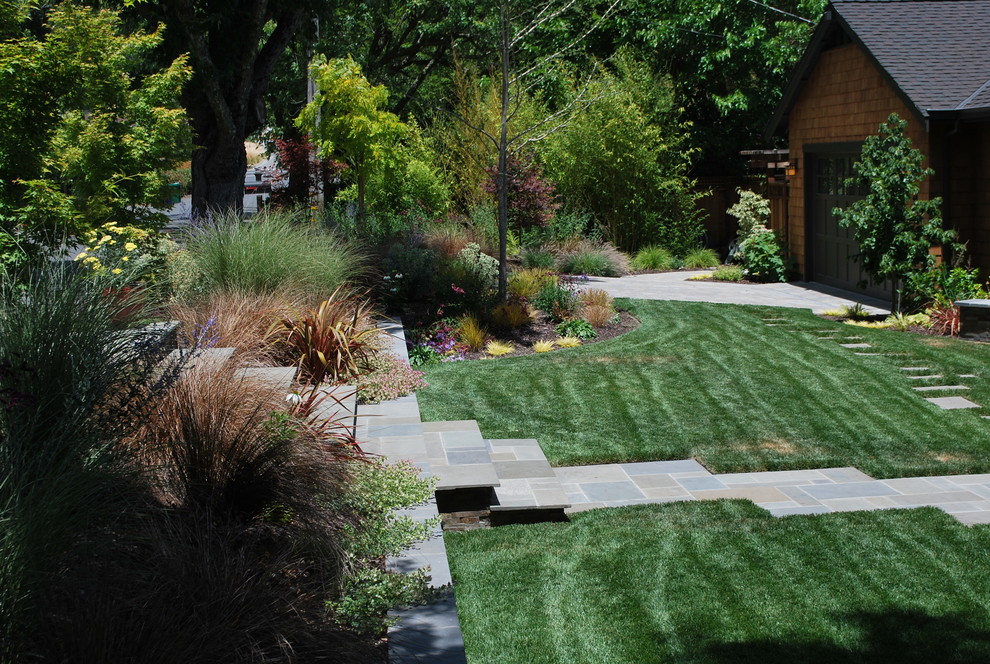 Orinda Craftsman Style Garden Contemporary Landscape San