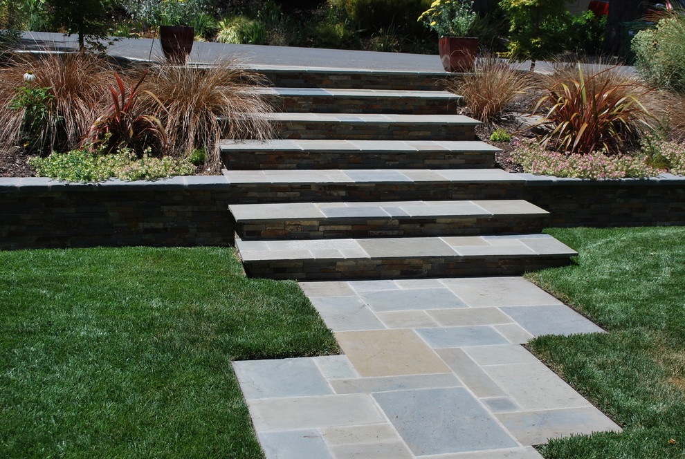 Orinda Craftsman Style Garden Contemporary Landscape San