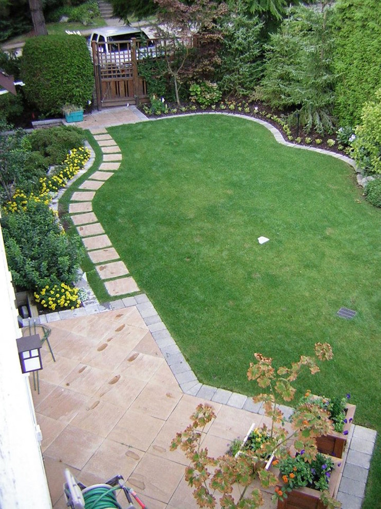 Our Work 2 Traditional Landscape Vancouver by Excel Landscaping