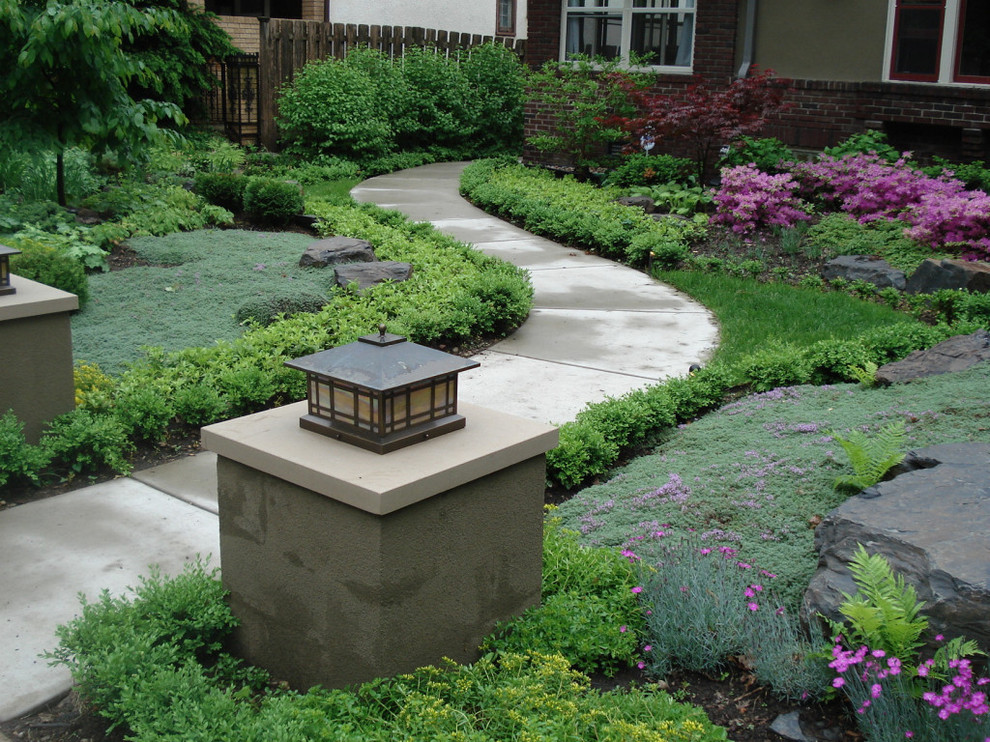 Our Work Traditional Garden Minneapolis by Beds and Borders Landscape Design Houzz IE