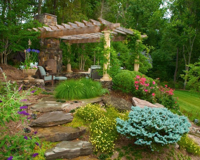 Photo of a traditional garden in DC Metro.