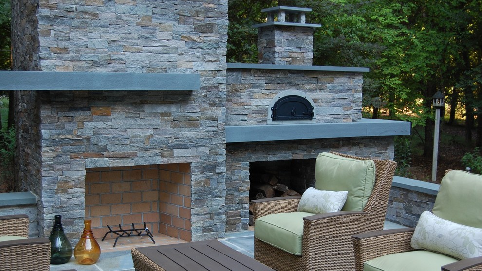 Outdoor Fireplace Pizza Oven Modern, Outdoor Fireplace With Pizza Oven Ideas