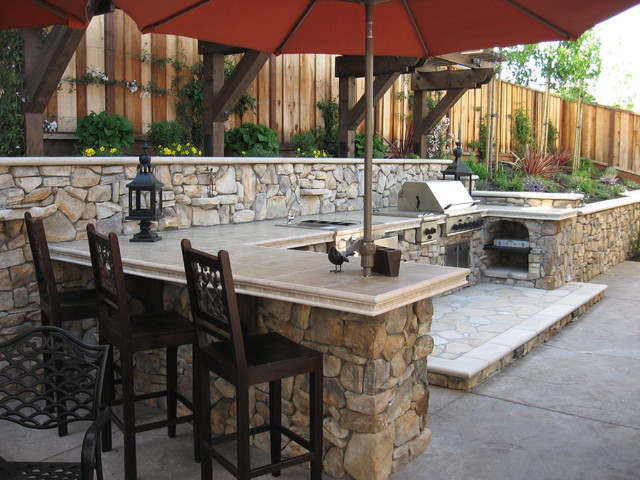 Finding the Right Countertop for Your Outdoor Kitchen - Texas Custom Patios