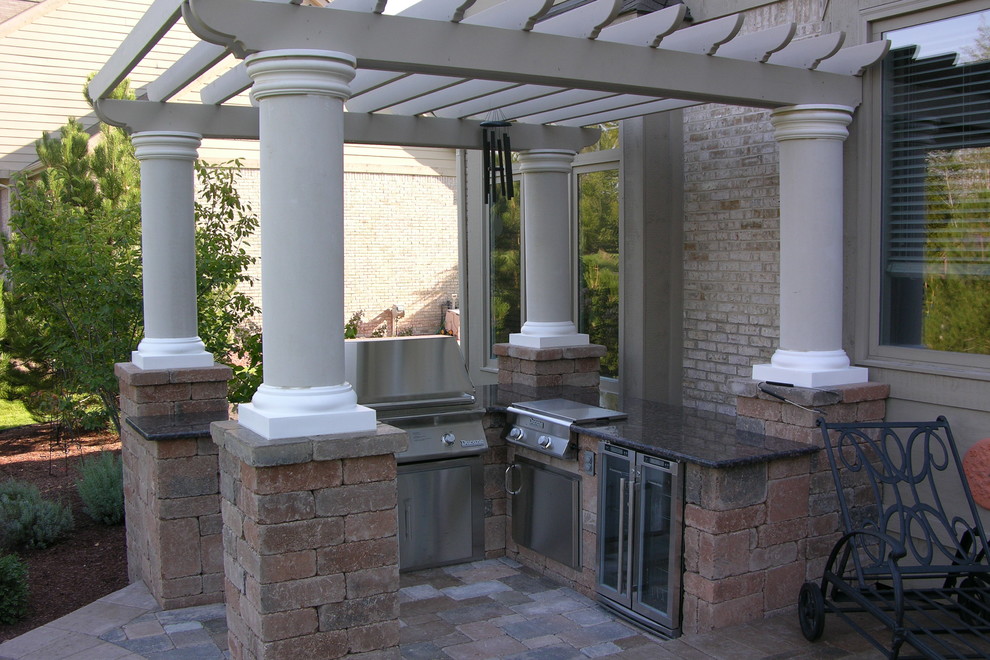 Outdoor Kitchens Patio Detroit by Thoms Bros. Landscaping, Inc