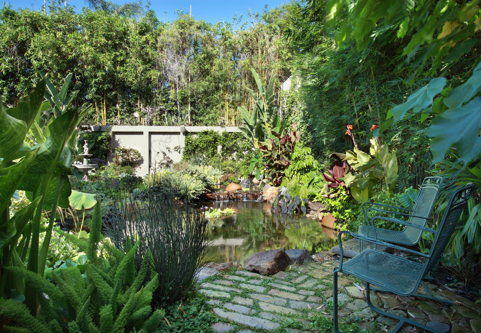 Photo of a world-inspired garden in Orange County.