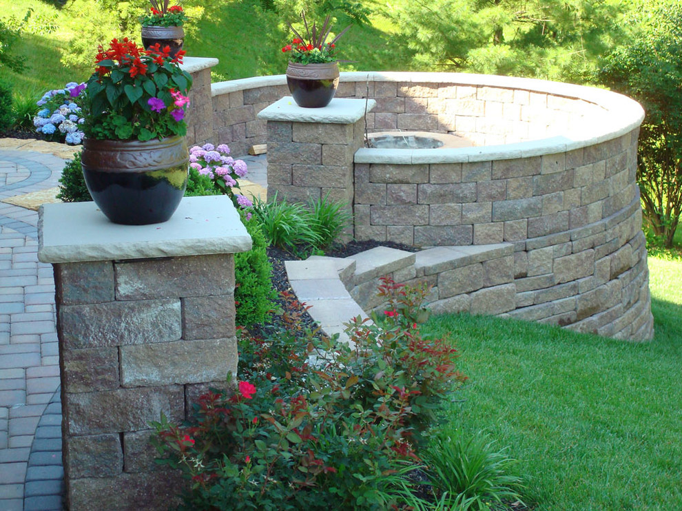 Outdoor Raised Patios and Landings Landscape Minneapolis by Allan