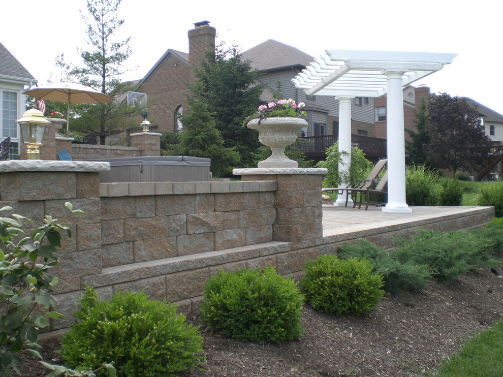 Outdoor Raised Patios and Landings Landscape Minneapolis by Allan