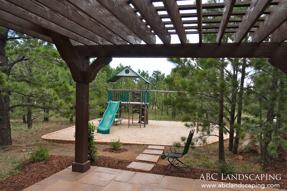 Outdoor wooden structures - Traditional - Landscape - Denver - by ABC