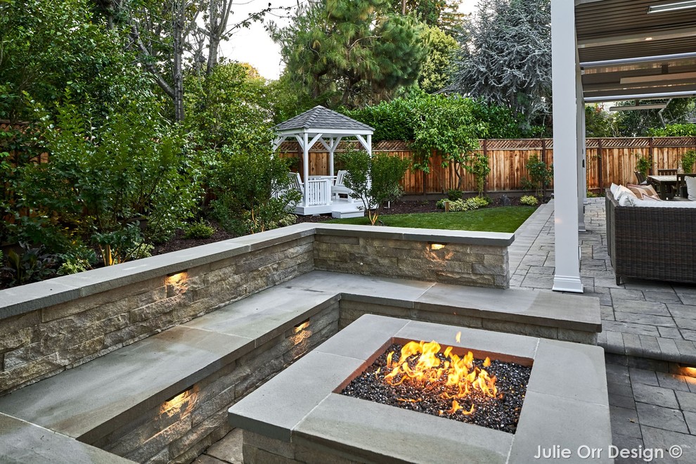 Palo Alto back and front yard Modern Landscape San Francisco by