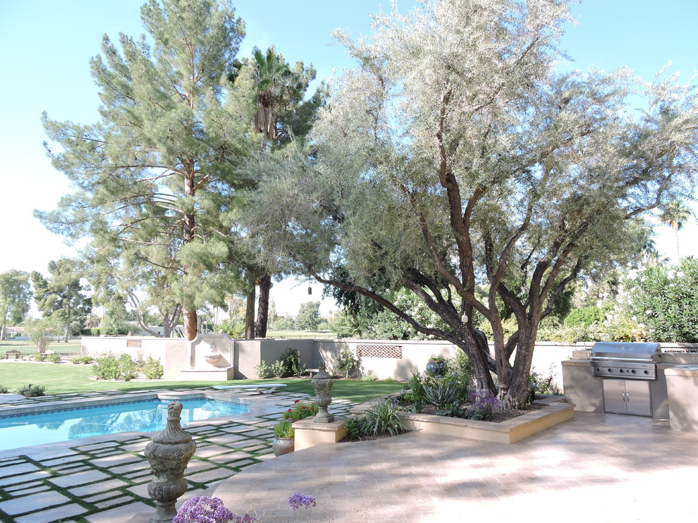 Photo of a mediterranean garden in Phoenix.