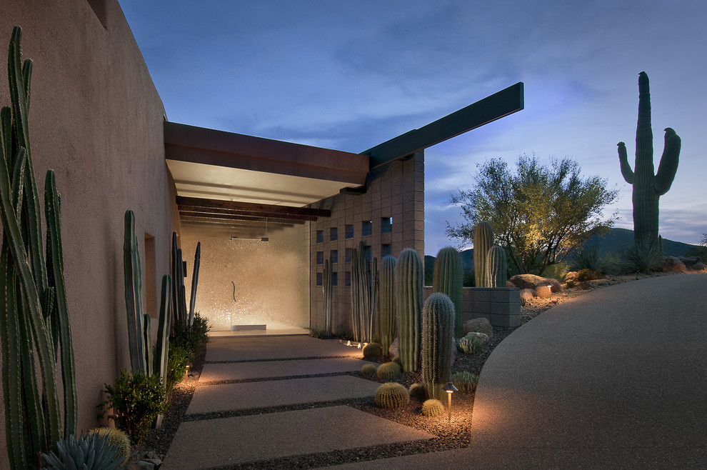 Photo of a contemporary landscaping in Phoenix.
