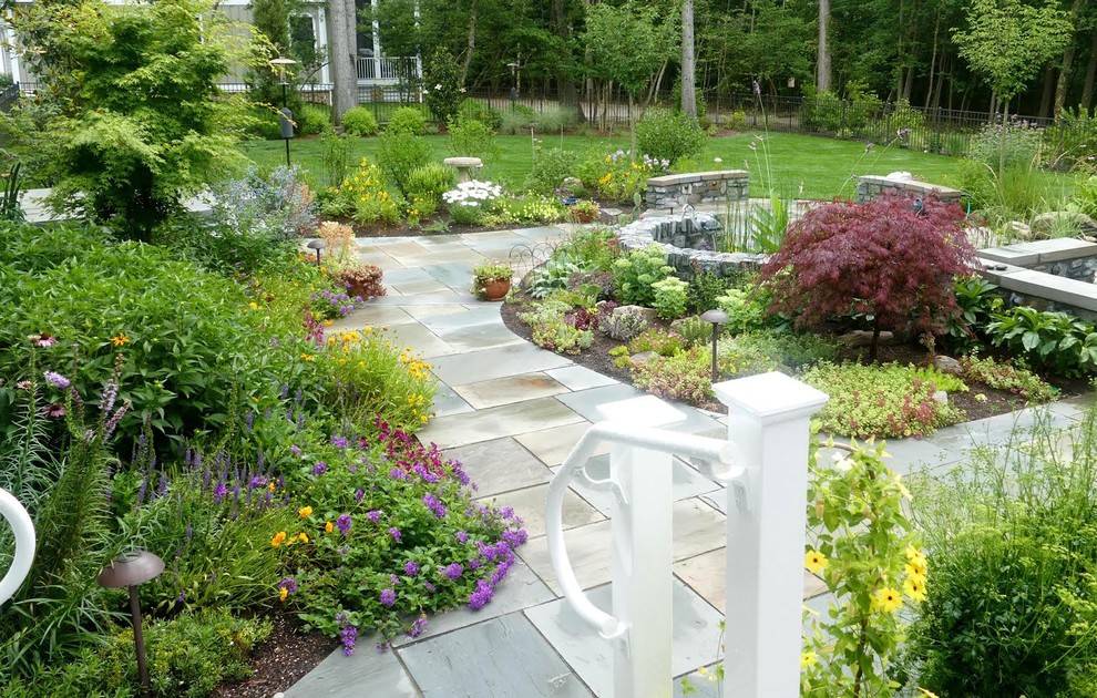 Patio and water feature Lewes DE - Transitional - Landscape - Other ...