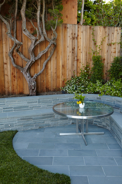 Patio Table Contemporary Garden San Francisco By Terra Ferma Landscapes Houzz Uk