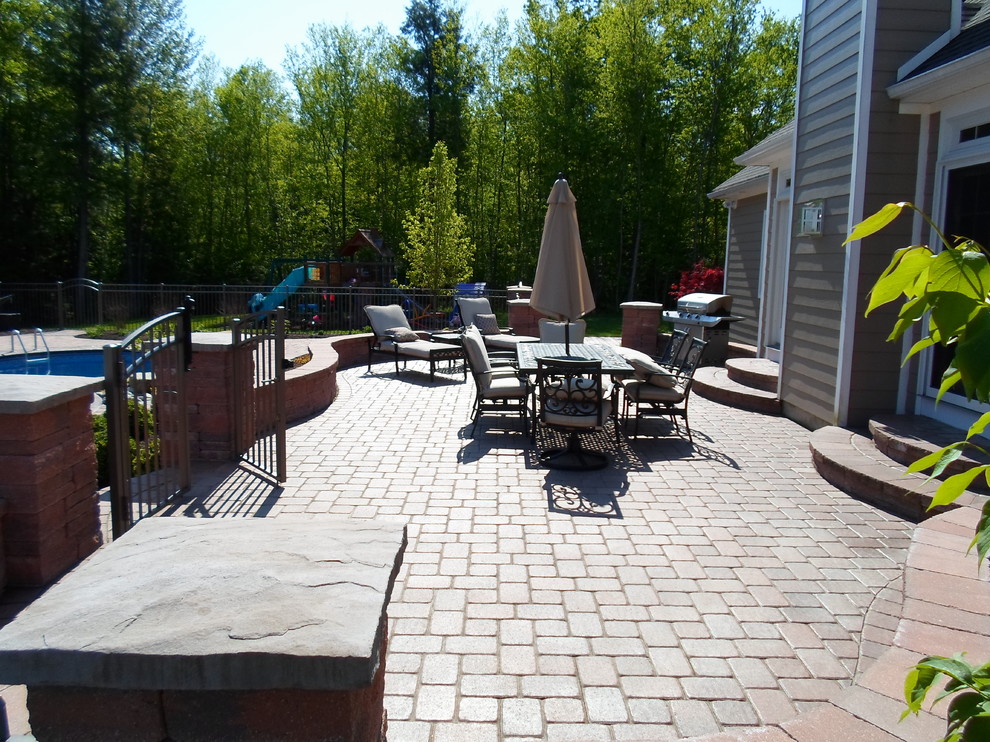 Patios Traditional Landscape New York by New Dimensions Outdoor