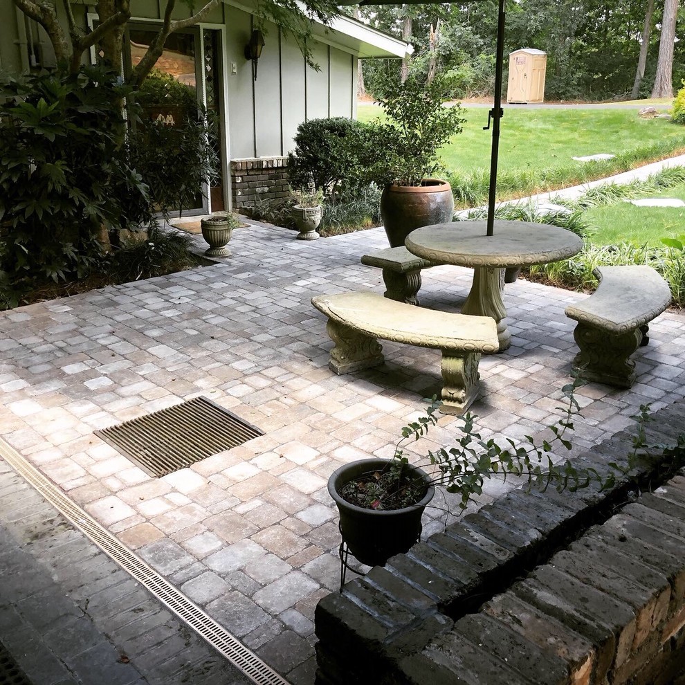 Paver Patio/Sidewalk Update Traditional Landscape Birmingham by