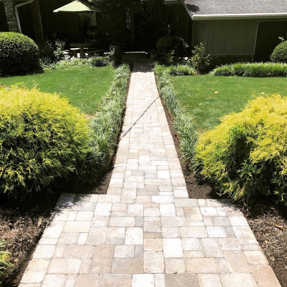 Paver Patio/Sidewalk Update Traditional Landscape Birmingham by The Nelson Team Houzz
