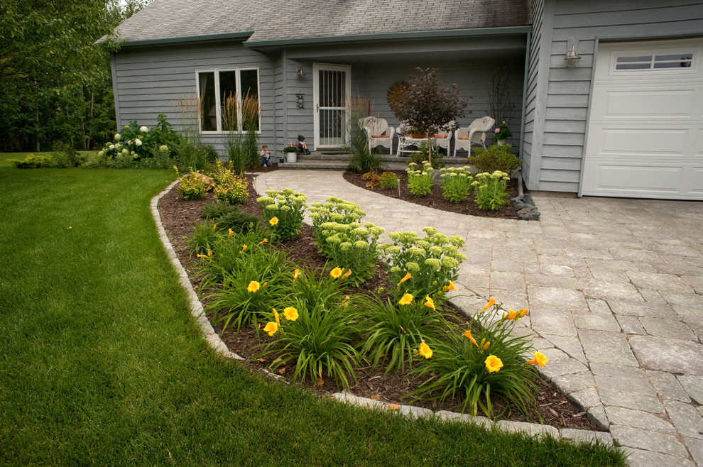 Paver Sidewalks Traditional Landscape Minneapolis by Miller