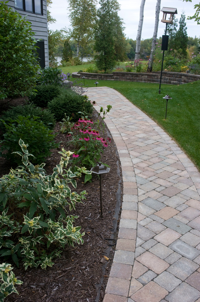 Paver Walk and Plantings Traditional Landscape Other by Miller