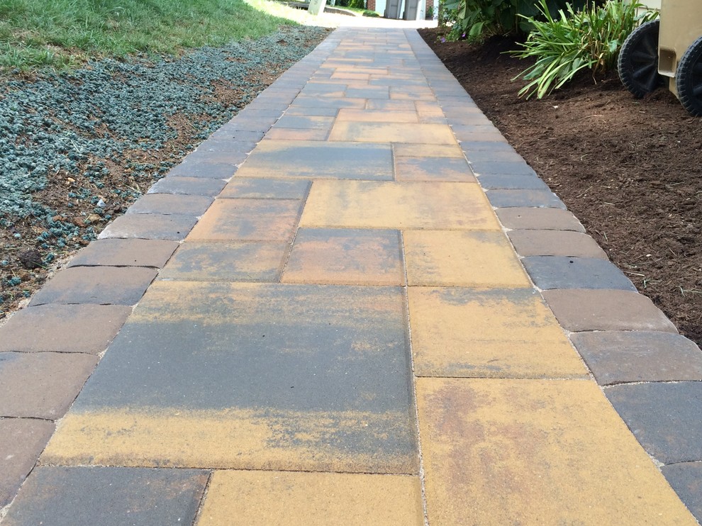 Paver Walkways - Rustic - Landscape - Wilmington - by Autumn Hill Patio ...