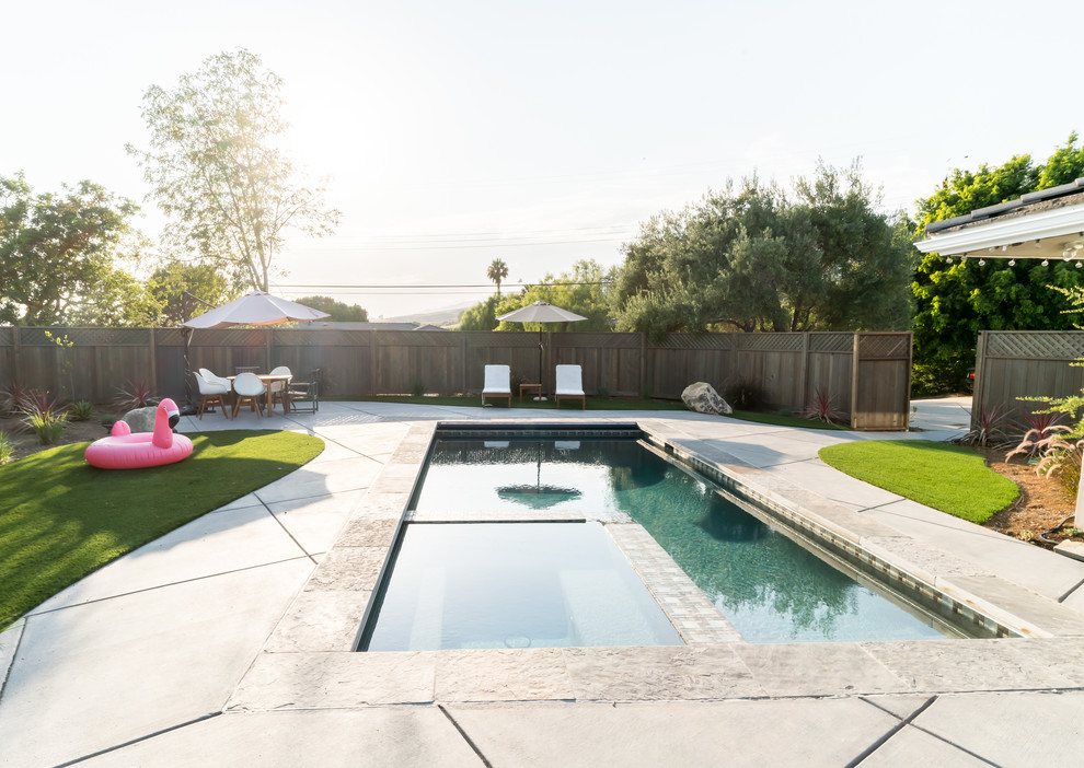 Pavers and Pathways Pool Santa Barbara by EcoLawn SB Houzz