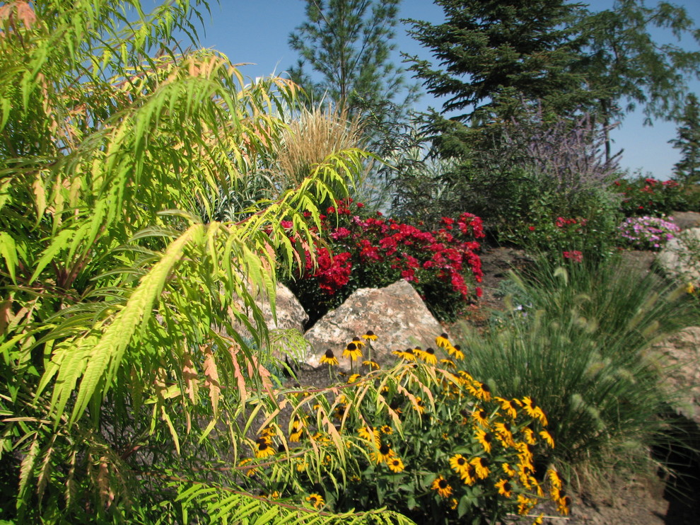 Klassischer Garten in Boise