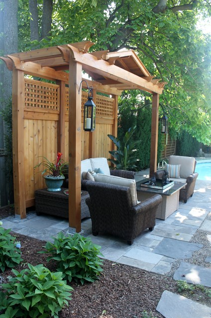 Pergola/Privacy Screen - Contemporary - Garden - Toronto - by ROOMS