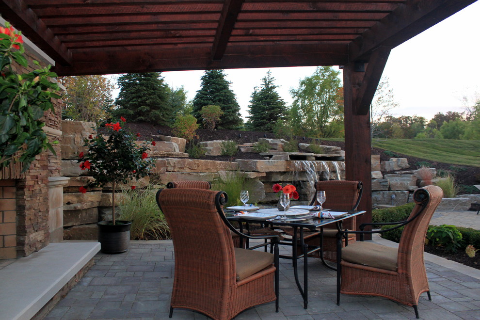 Pergolas & Pavilions Rustic Garden Detroit by Earth