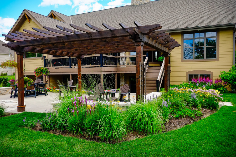 Pergolas Landscape Milwaukee by Ginkgo Leaf Studio Houzz