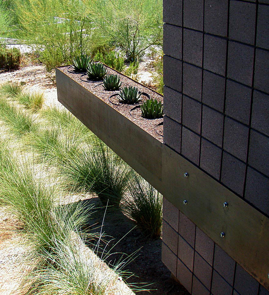 Idee per un piccolo giardino xeriscape design esposto in pieno sole davanti casa