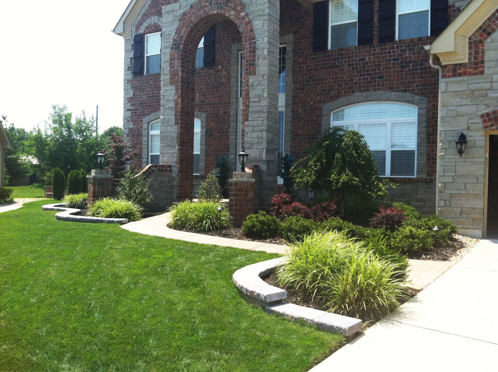 Planting Traditional Landscape St Louis by Elevate Outdoor Houzz