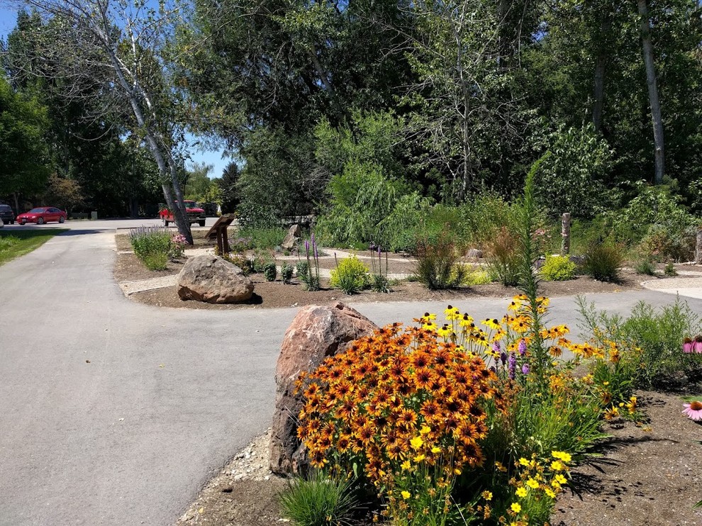 Pollinator Path Victorian Landscape Boise by Farwest Landscape