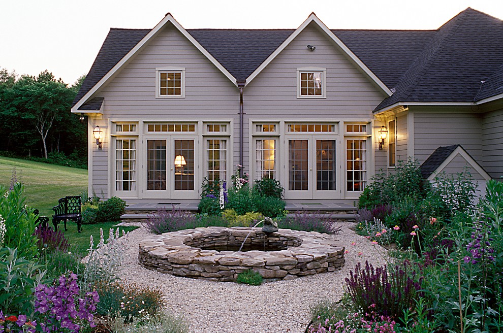 Pond View Home Traditional Landscape New York by Crisp