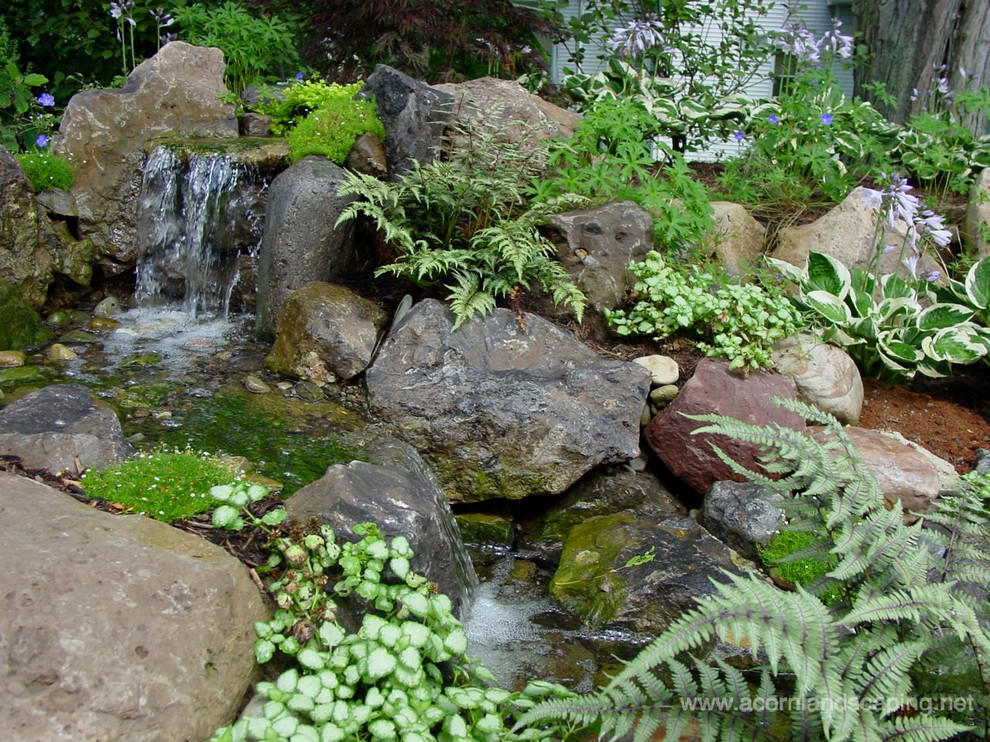 Classic garden in New York.