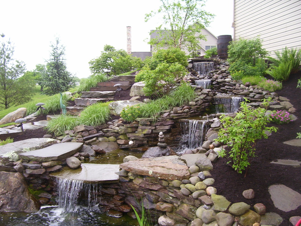 This is an example of a modern landscaping in Philadelphia.