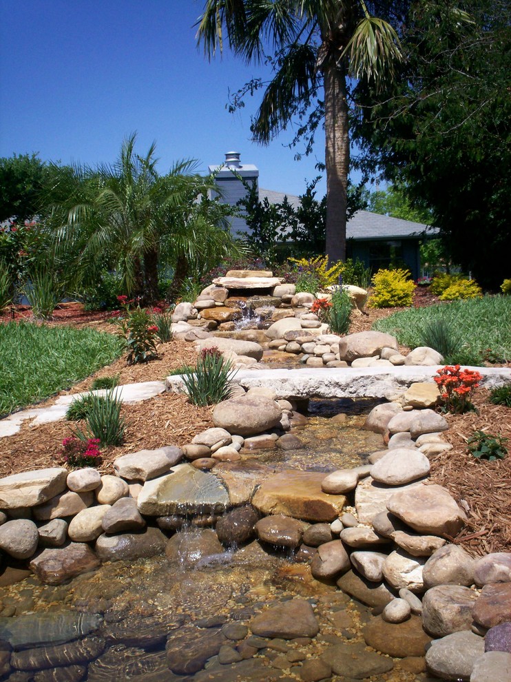 Ponds, Waterfalls, And Vistas - Traditional - Landscape - Tampa - By 