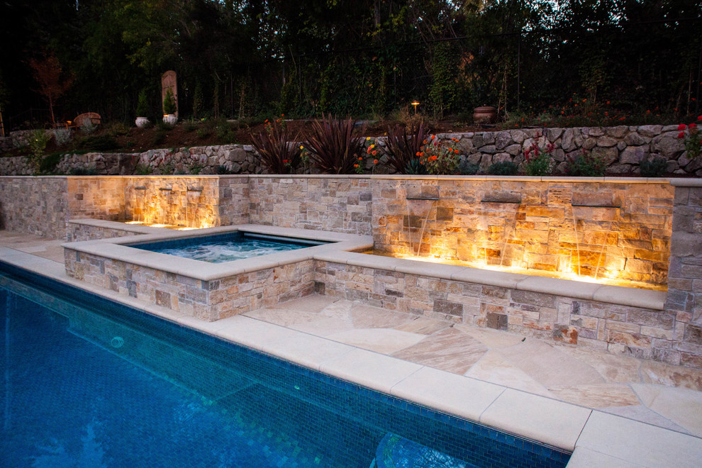 Pool And Water Feature Traditional Landscape San Francisco By