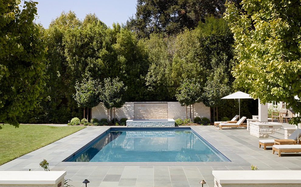 Pool And Water Feature Transitional Landscape San Francisco By Terra Ferma Landscapes