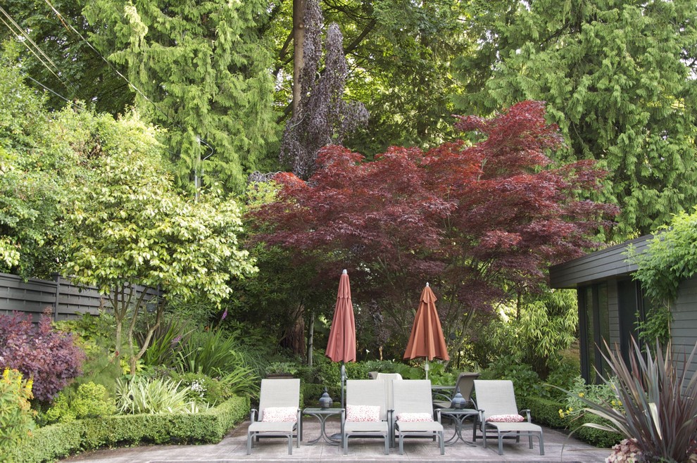 Moderner Garten in Vancouver