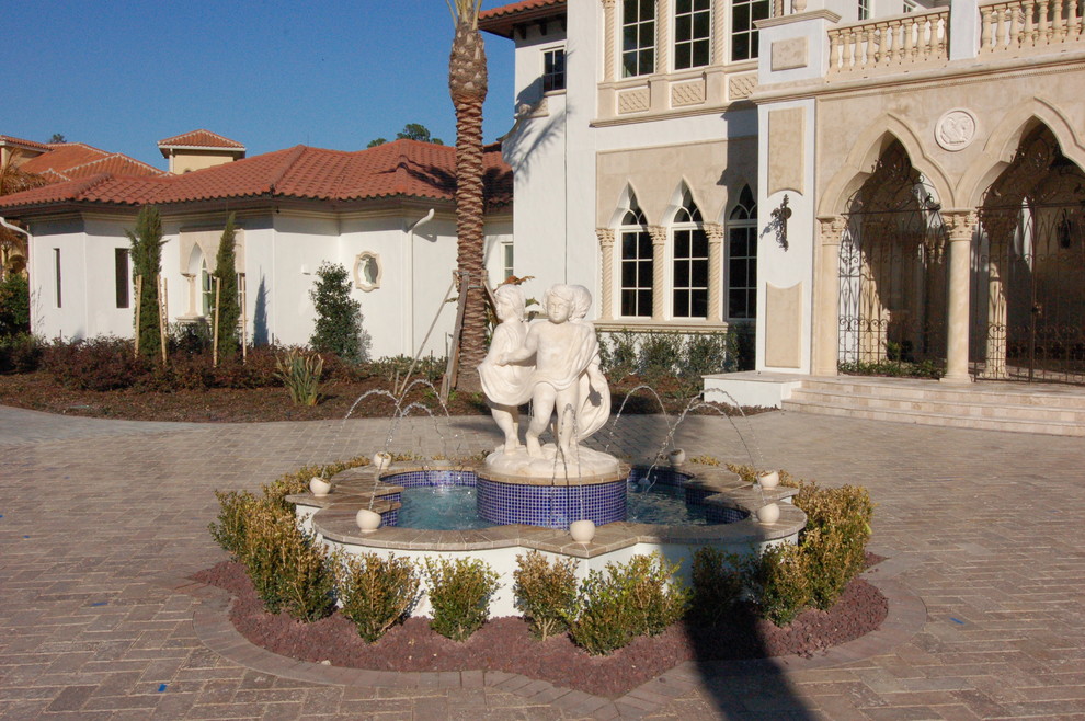 This is an example of a world-inspired garden in Orlando.