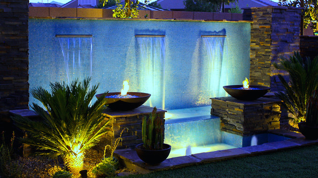 POTTERY Contemporain Jardin Las Vegas Par CHIP N DALE S CUSTOM LANDSCAPING Houzz