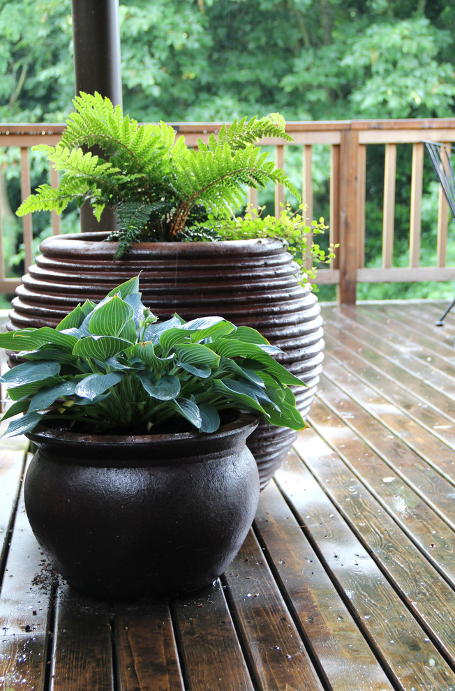 Pottery in the Garden - Contemporary - Landscape - Seattle - by Bliss ...