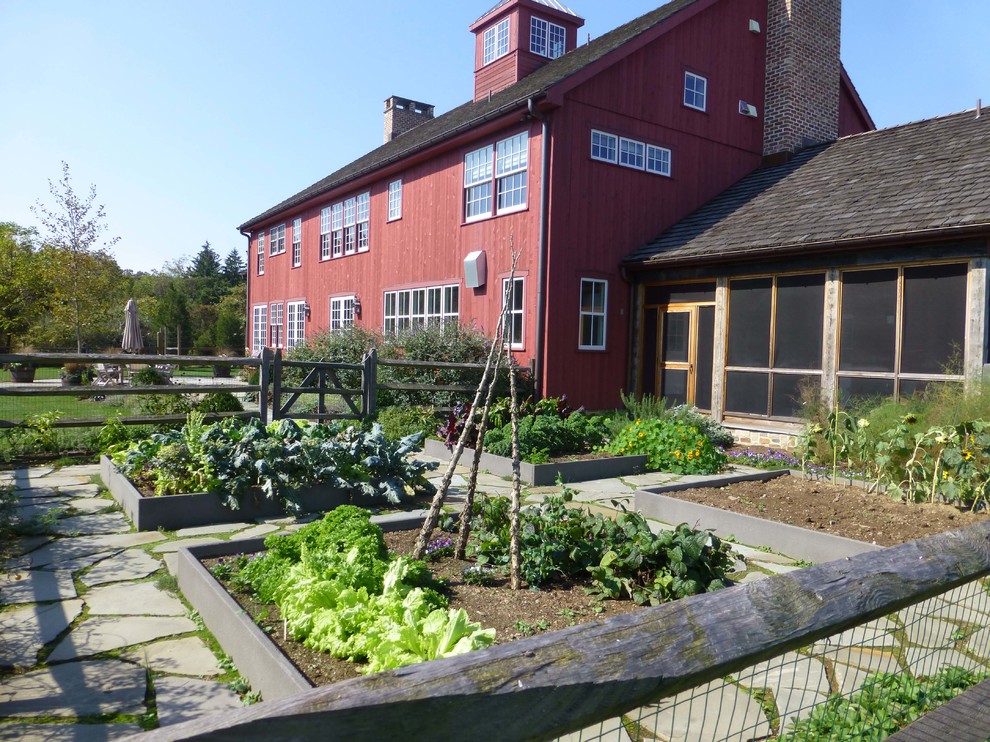 Ispirazione per un giardino country