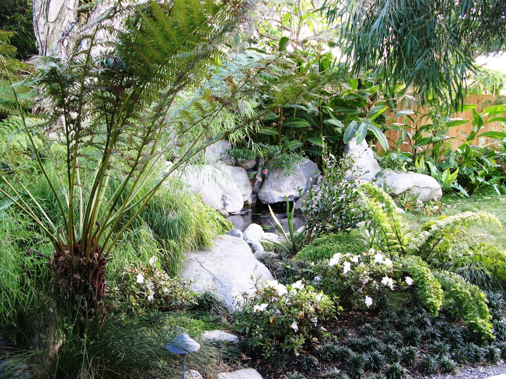 Classic garden in San Diego.