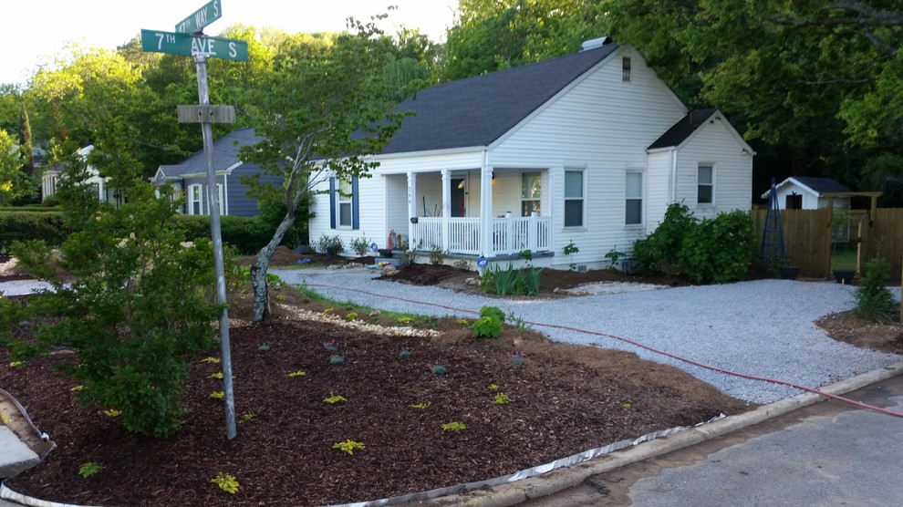 Provost home, Avondale Traditional Landscape Birmingham by J