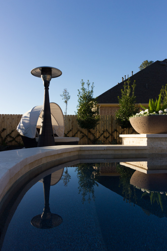 Purkis Residence Contemporary Landscape Houston by ZODEGA TIS