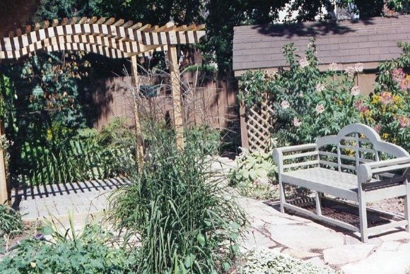 Foto di un giardino tradizionale