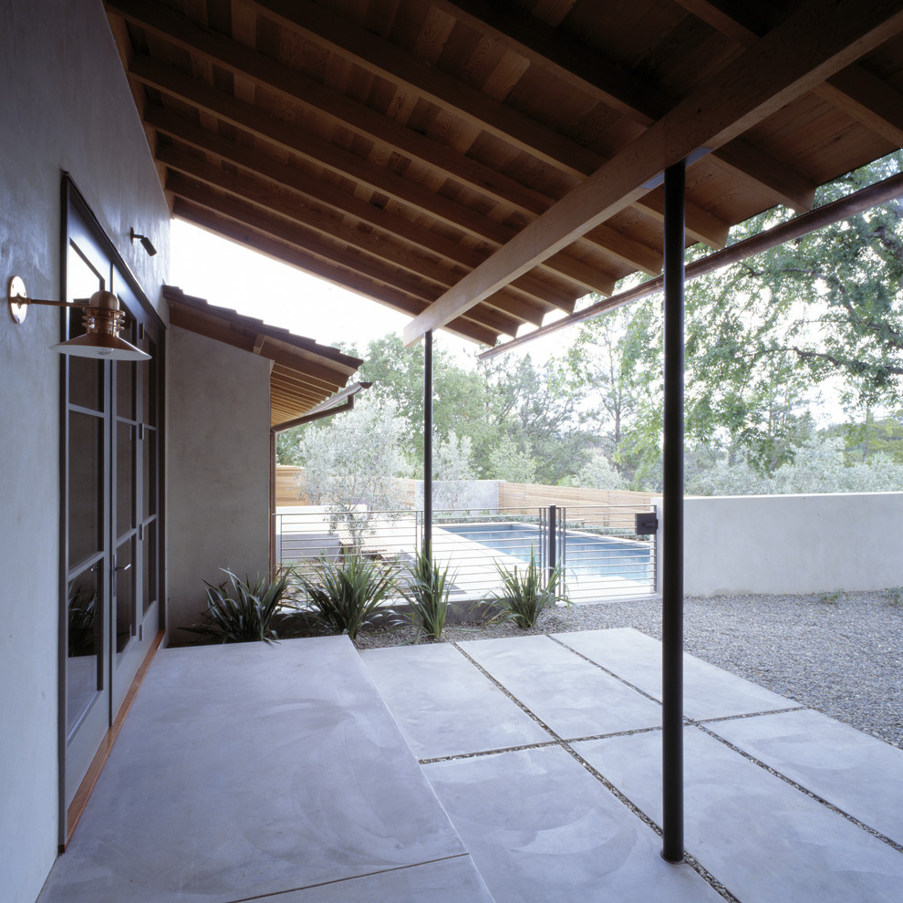 Rear Porch & Cedar Eaves - Modern - Landscape - San Francisco - by FIVE ...